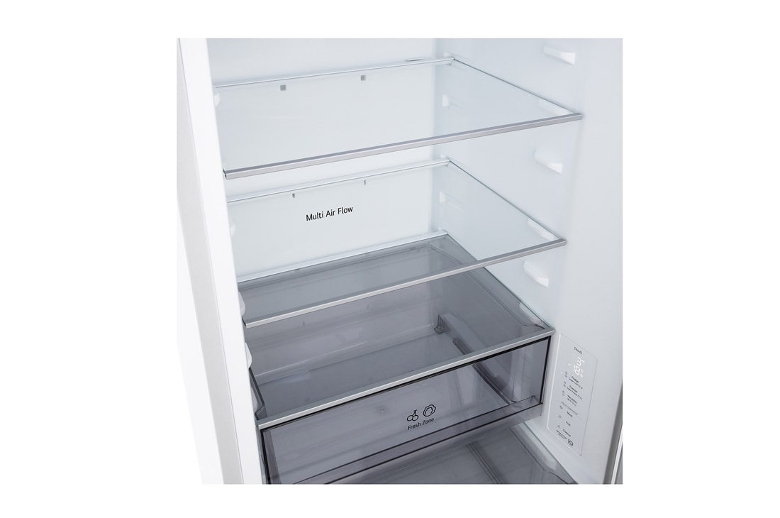 LG Kombinovani frižider sa donjim zamrzivačem, DoorCooling+™ tehnologija, ThinQ™, kapacitet 333L, Posuda za led  pogled 2, GBBSJ1CCSW, thumbnail 9