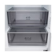 LG Kombinovani frižider sa donjim zamrzivačem, DoorCooling+™ tehnologija, ThinQ™, kapacitet 333L, Prikaz detalja ručke, GBBSJ1CCSW, thumbnail 10