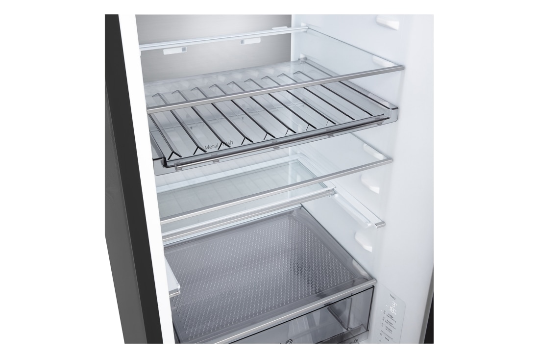 LG Kombinovani frižider sa donjim zamrzivačem, DoorCooling+™ tehnologija, ThinQ™, kapacitet 375L, Kombinovani frižider sa donjim zamrzivačem, DoorCooling+™ tehnologija, ThinQ™, kapacitet 375L, GBBS524CEV, thumbnail 10