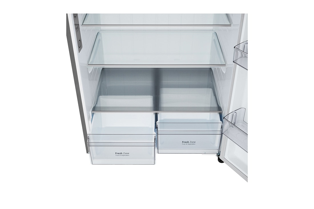 LG Kombinovani frižider sa gornjim zamrzivačem, DoorCooling+™ tehnologija, ThinQ™, kapacitet 609L, Fioka bez hrane, GTFV61PYBQD, thumbnail 7