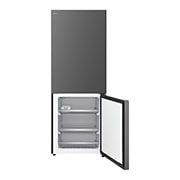 LG Kombinovani frižider sa donjim zamrzivačem, DoorCooling+™ tehnologija, ThinQ™, kapacitet 412L, Prednja gornja vrata otvorena sa pogledom na hranu, GBBW312CEV, thumbnail 4