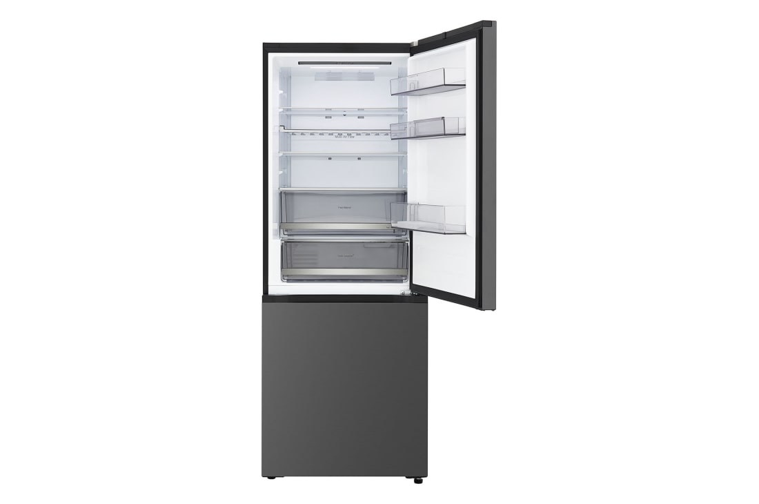 LG Kombinovani frižider sa donjim zamrzivačem, DoorCooling+™ tehnologija, ThinQ™, kapacitet 412L, Prednja sva vrata otvorena bez pogleda na hranu, GBBW312CEV, thumbnail 3