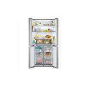 LG Multi-Door frižider, DoorCooling+™ tehnologija, ThinQ™, kapacitet 580L, Refrigerator dimension and installation diagram with measurements and clearance guide., GMBS30SEPY, thumbnail 3