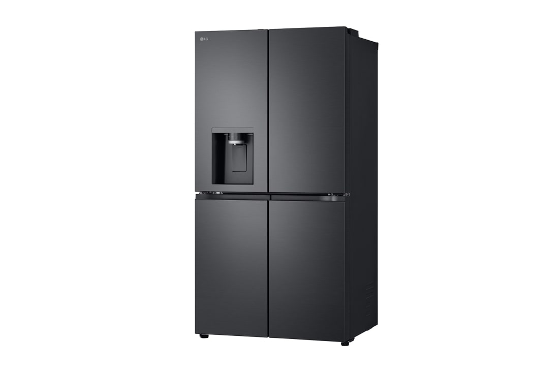 LG Multi-Door frižider, DoorCooling+™ tehnologija, ThinQ™, kapacitet 645L, Leva strana otvorena bez hrane, GMF960EV2E, thumbnail 14