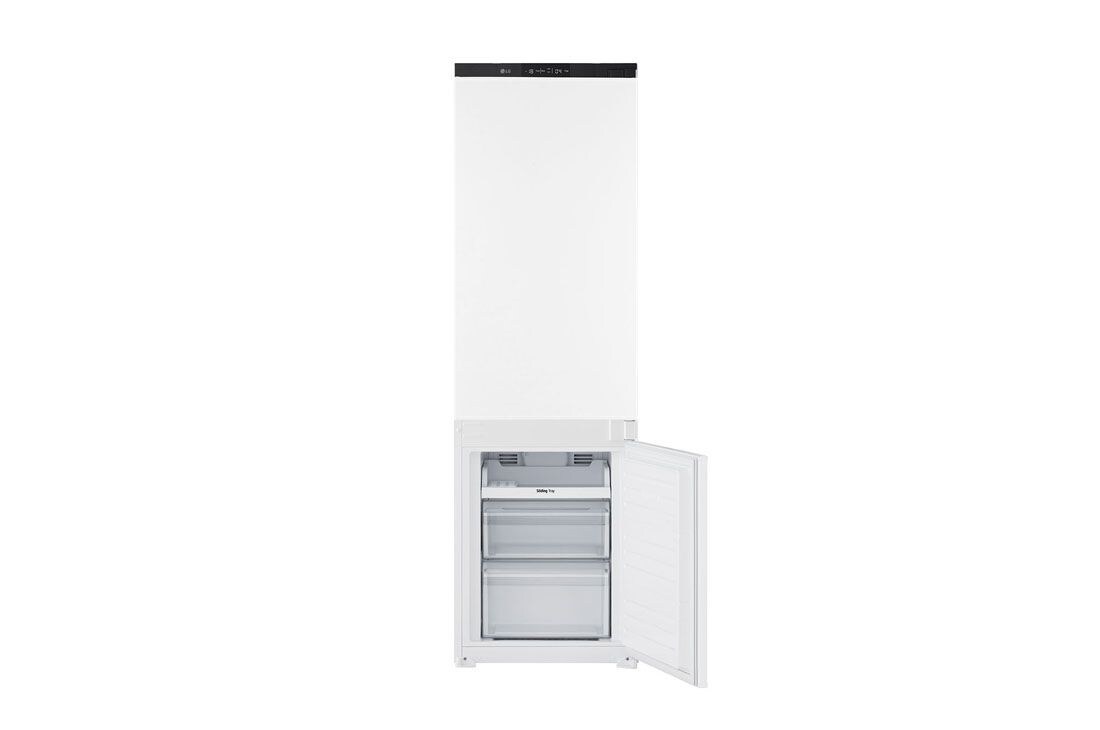 LG Ugradni frižider sa donjim zamrzivačem,Total No Frost ,  kapacitet 233 litra, Front bottom door open without food view, GTFN256SER, thumbnail 6