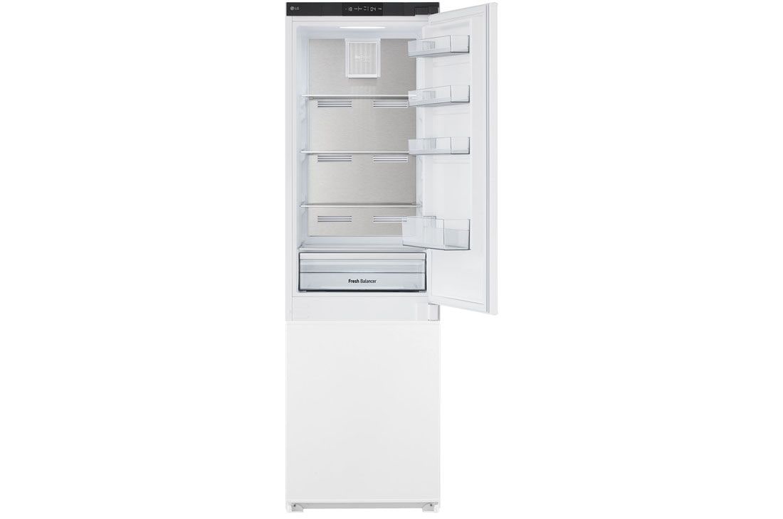 LG Ugradni frižider sa donjim zamrzivačem,Total No Frost ,  kapacitet 233 litra, Front top door open without food view, GTFN256SET, thumbnail 5