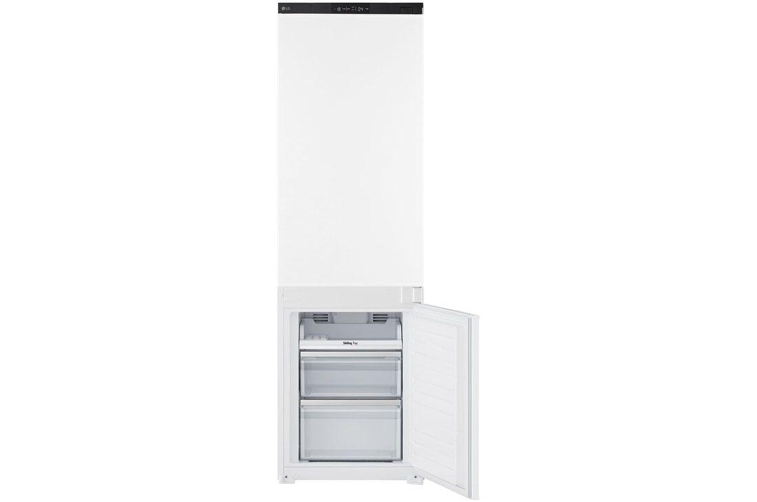 LG Ugradni frižider sa donjim zamrzivačem,Total No Frost ,  kapacitet 233 litra, Front bottom door open without food view, GTFN256SET, thumbnail 6
