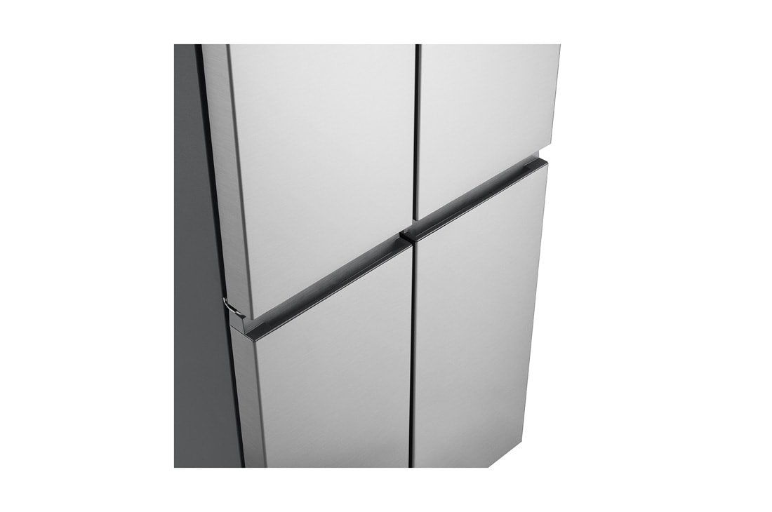 LG Multi-Door frižider, kapacitet 400L, Pogled sa desne strane, GMM43PYBER, thumbnail 14