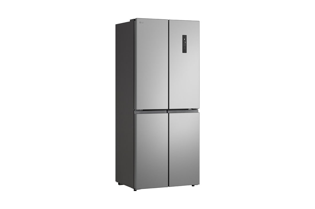 LG Multi-Door frižider, kapacitet 400L, Pogled sa desne strane, GMM43PYBER, thumbnail 4