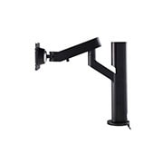 LG Ergo postolje, bočni prikaz sa podešenom visinom monitora nadole, EG800BB, thumbnail 6