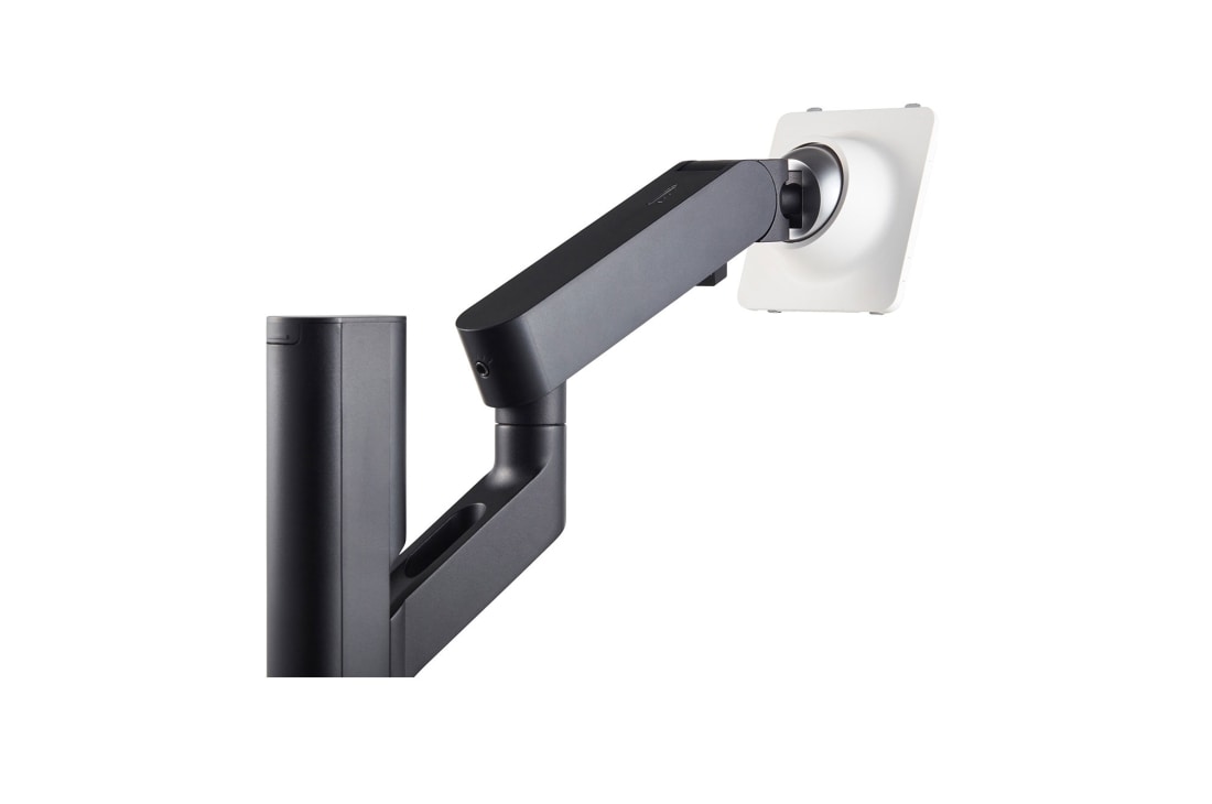 LG Ergo postolje, prikaz izbliza držača pod nagibom od -25 stepeni, EG800BW, thumbnail 11