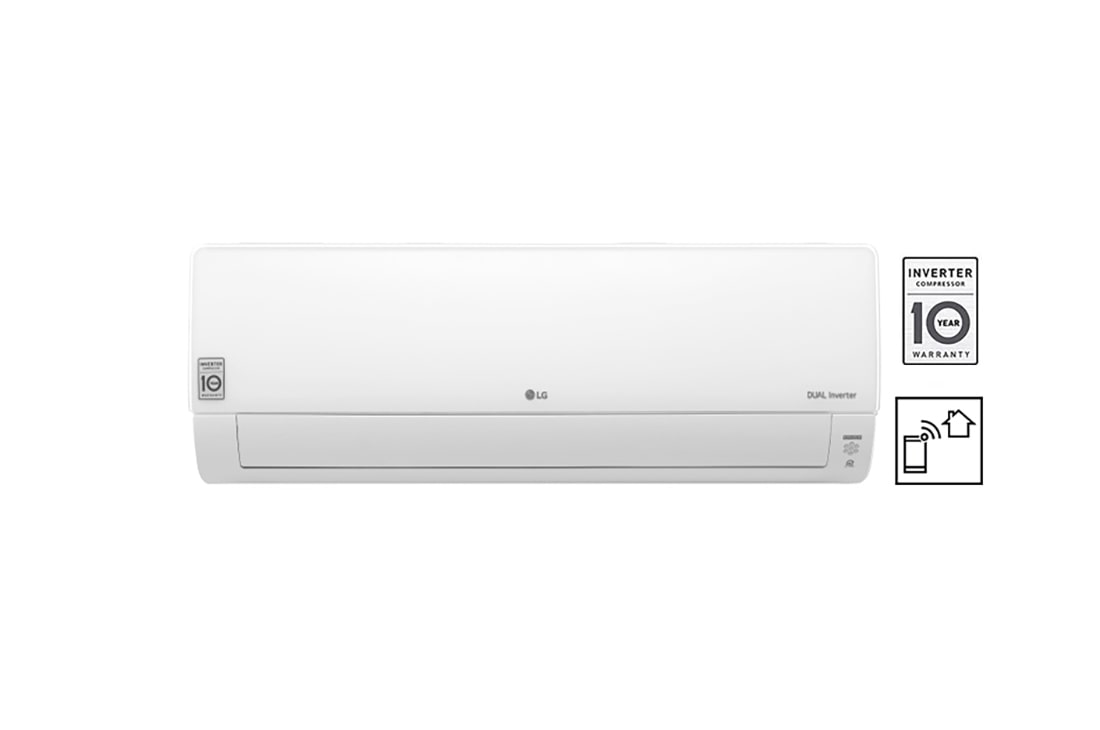 LG DELUXE (R32) DUAL Inverter 5 kW, sterilizacija 99,9% bakterija i mikročestica prašine, samočišćenje, Plasmaster jonizator, Wi-Fi konektivnost, DC18RQ