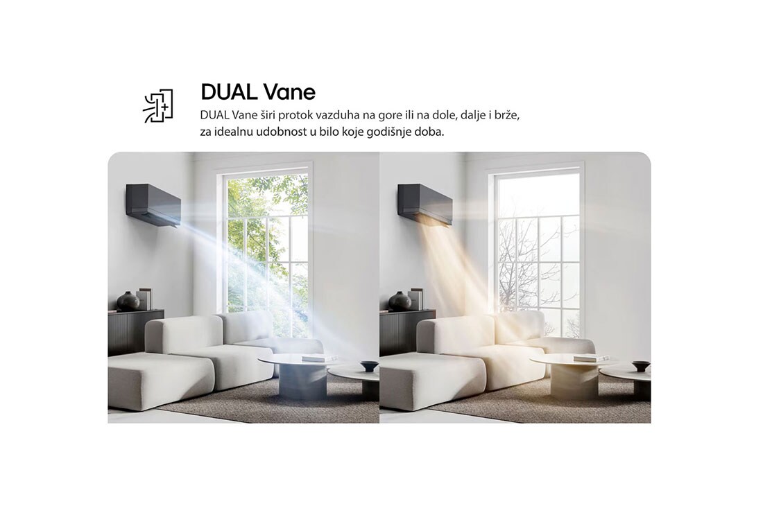 LG 5,0 kW ARTCOOL™ AI Air Mirror Single Split inverterski klima-uređaj, LG klima-uređaj sa funkcijom proaktivne kontrole energije. Pametni telefon prikazuje energetski grafikon sa crvenim upozorenjem, upravljanjem hlađenjem i ograničenjima. Tekst: „Proaktivna kontrola ene, AA18SP, thumbnail 5