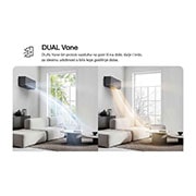 LG 5,0 kW ARTCOOL™ AI Air Mirror Single Split inverterski klima-uređaj, LG klima-uređaj sa funkcijom proaktivne kontrole energije. Pametni telefon prikazuje energetski grafikon sa crvenim upozorenjem, upravljanjem hlađenjem i ograničenjima. Tekst: „Proaktivna kontrola ene, AA18SP, thumbnail 5