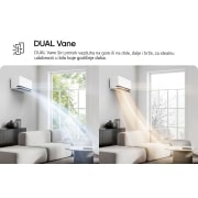 LG 2,5 kW DUALCOOL AI Air Deluxe single split klima-uređaj, H09S1DA, thumbnail 4