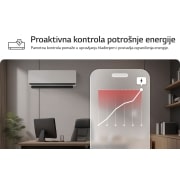 LG 2,5 kW DUALCOOL AI Air Deluxe single split klima-uređaj, H09S1DA, thumbnail 5