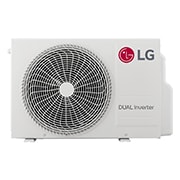 LG 2,5 kW DUALCOOL Special EC Single Split inverterski klima-uređaj, front view outdoor, S09EC, thumbnail 9