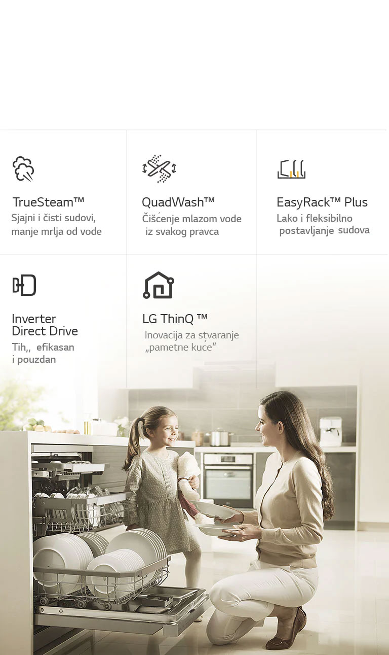 Razlozi da kupite LG mašinu za pranje sudova