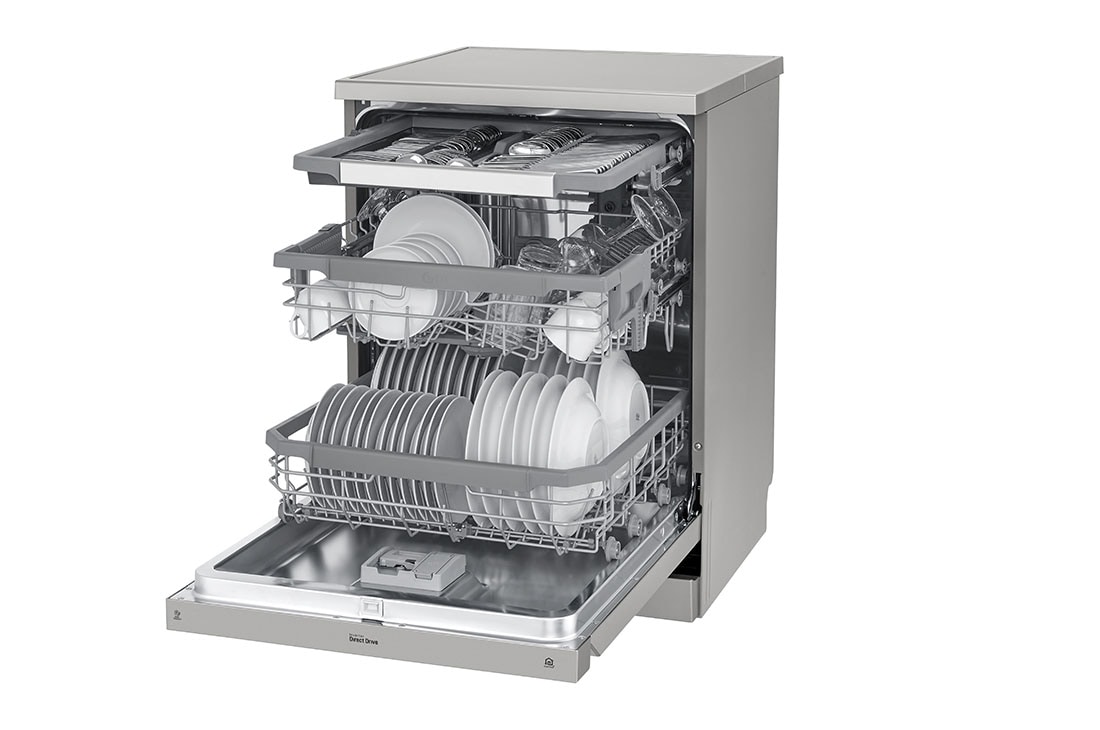 LG QuadWash™ Mašina za pranje sudova sa TrueSteam™ tehnologijom pare, set od 14 kompleta,ThinQ™, WiFi funkcija , DF325FPS, DF325FPS, thumbnail 7