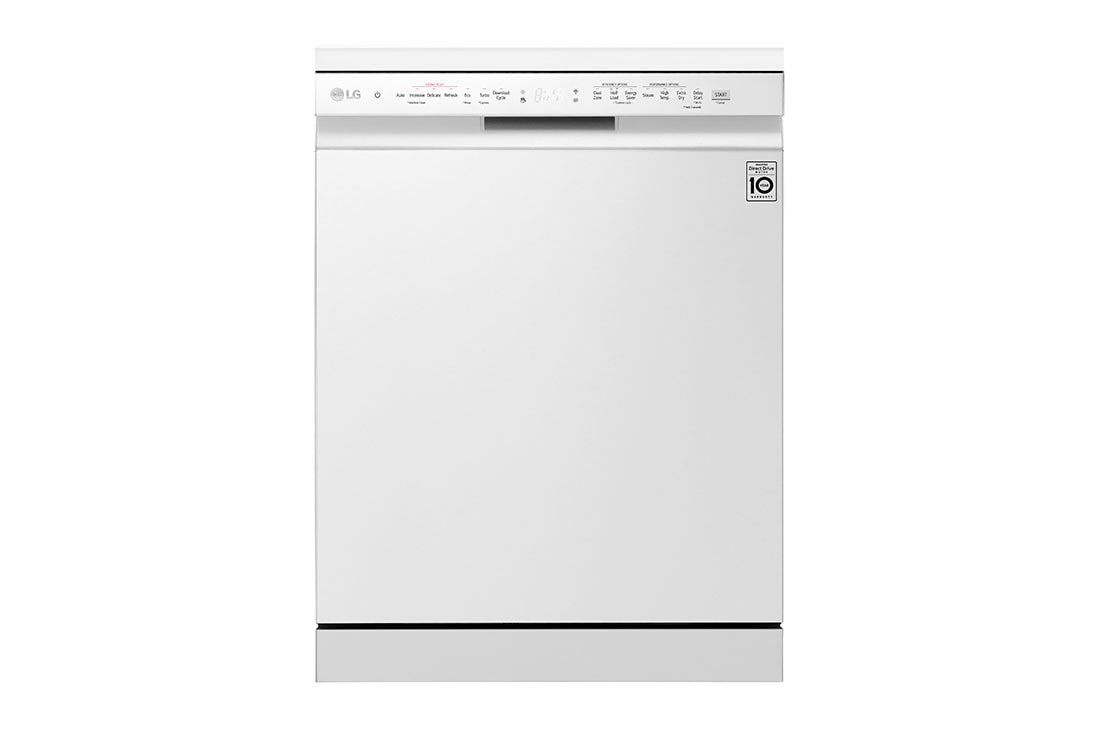 LG QuadWash™ Mašina za pranje sudova sa TrueSteam™ tehnologijom pare, set od 14 kompleta, ThinQ™, WiFi funkcija , DF222FWS, DF222FWS