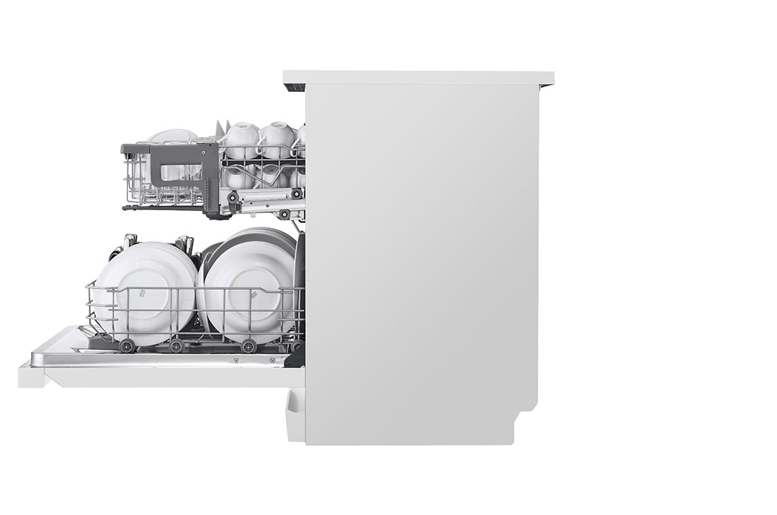 LG QuadWash™ Mašina za pranje sudova sa TrueSteam™ tehnologijom pare, set od 14 kompleta, ThinQ™, WiFi funkcija , DF222FWS, DF222FWS, thumbnail 11