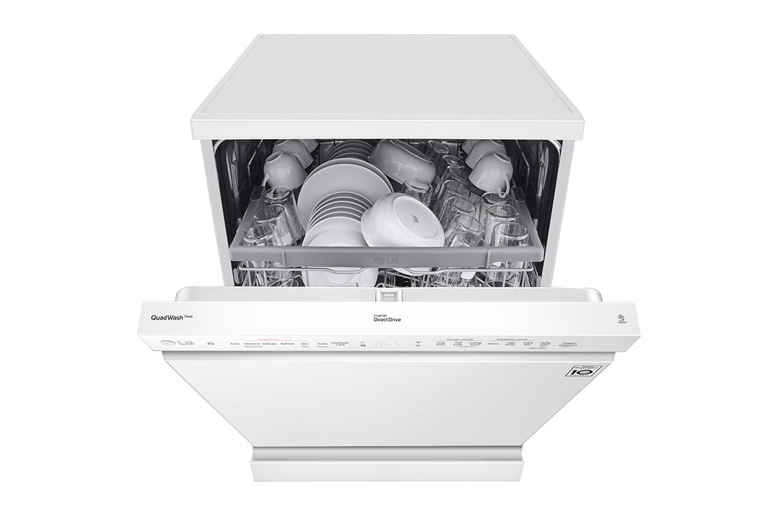 LG QuadWash™ Mašina za pranje sudova sa TrueSteam™ tehnologijom pare, set od 14 kompleta, ThinQ™, WiFi funkcija , DF222FWS, DF222FWS, thumbnail 12