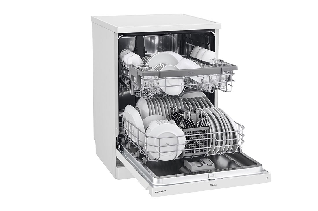 LG QuadWash™ Mašina za pranje sudova sa TrueSteam™ tehnologijom pare, set od 14 kompleta, ThinQ™, WiFi funkcija , DF222FWS, DF222FWS, thumbnail 5