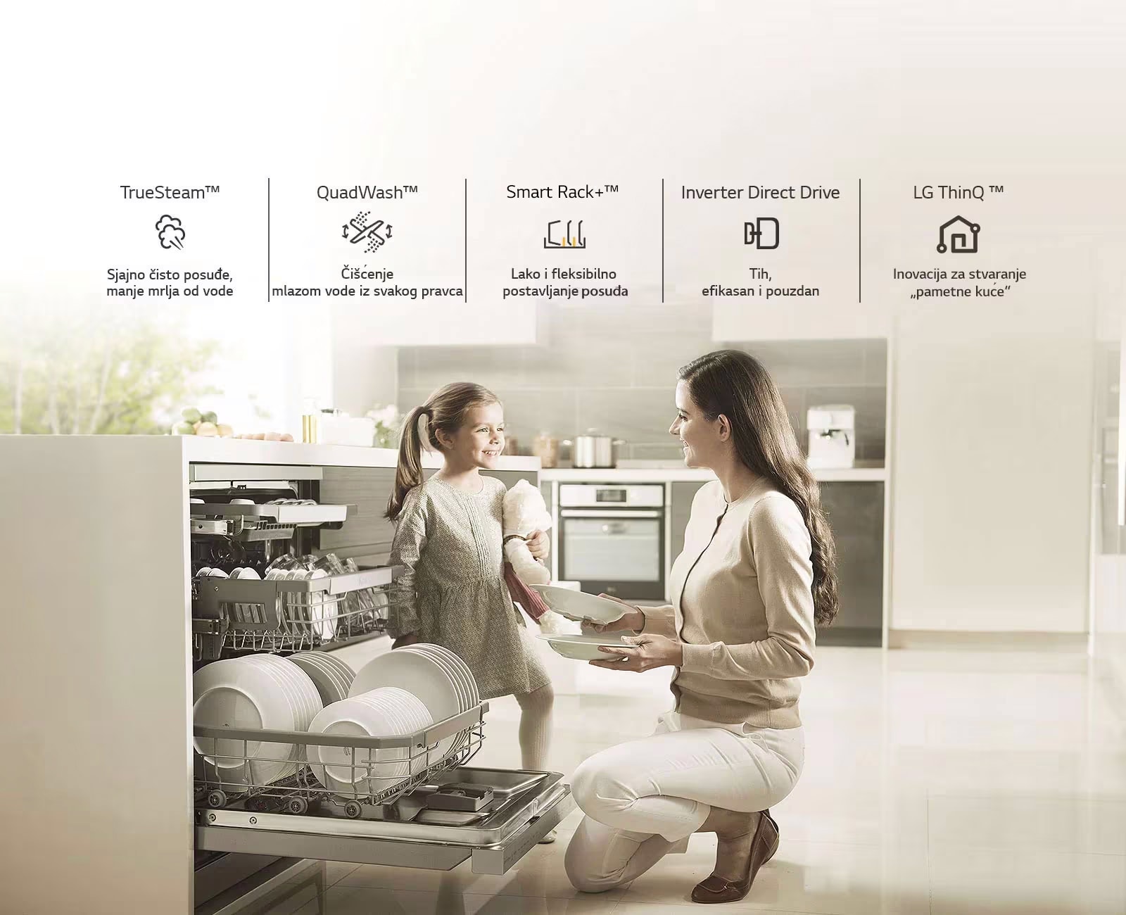 Razlozi da kupite LG mašinu za pranje posuđa