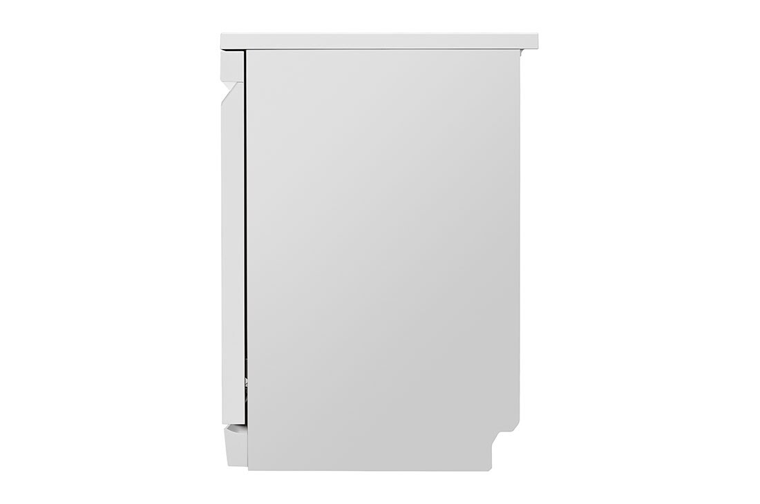 LG QuadWash™ Mašina za pranje sudova sa TrueSteam™ tehnologijom pare, set od 14 kompleta, ThinQ™, WiFi funkcija , side view, DF242FWS, thumbnail 10