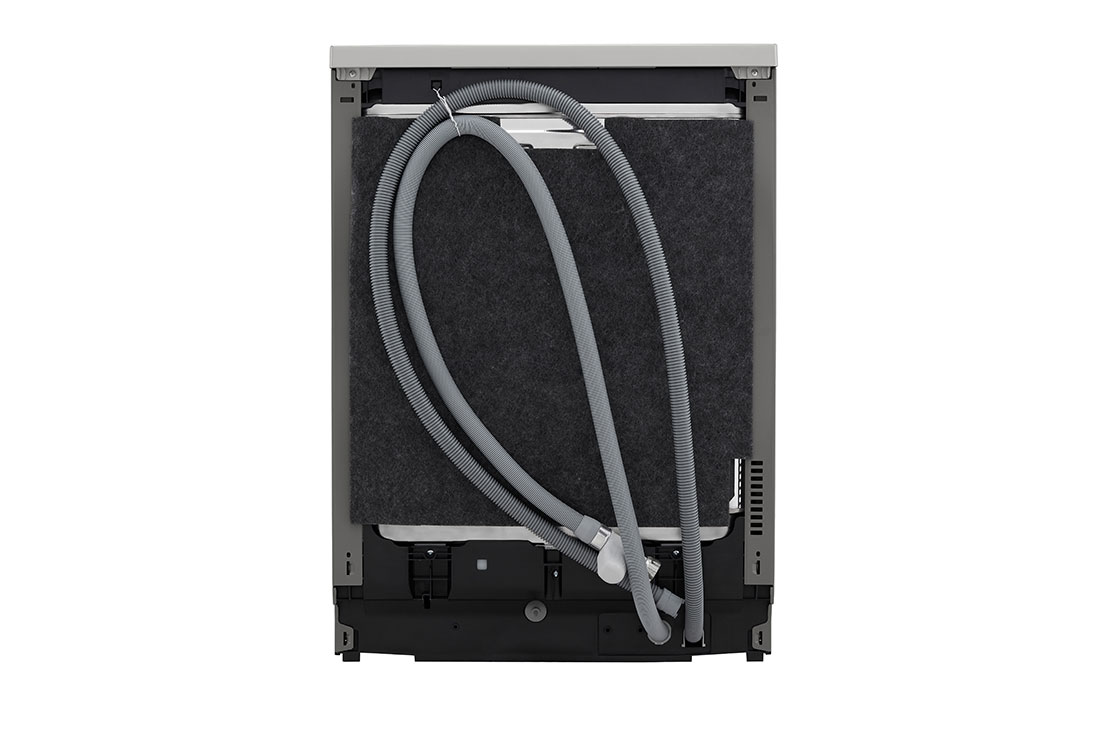 LG QuadWash™ Mašina za pranje sudova sa TrueSteam™ tehnologijom pare, vrata sa automatskim otvaranjem, set za 14 kompleta, ThinQ™, WiFi funkcija, back view, DF455HPS, thumbnail 14