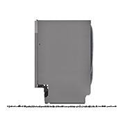 LG QuadWash™ Ugradne parna mašina za pranje sudova, set za 14 kompleta, ThinQ™ WiFi funkcija, side view, DB242TX, thumbnail 13