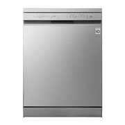 LG QuadWash™ Mašina za pranje sudova sa TrueSteam™ tehnologijom pare, set od 14 kompleta, ThinQ™  WiFi funkcija , Pogled Spreda, DF243FVS, thumbnail 1