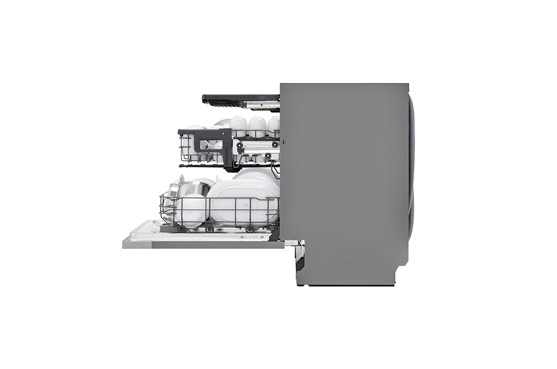 LG QuadWash™ Ugradne mašina za pranje sudova, set za 14 kompleta, ThinQ™ WiFi funkcija, Detail, DB243TX, thumbnail 11