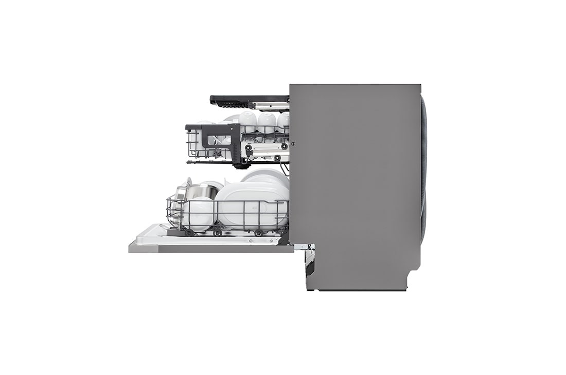 LG QuadWash™ Ugradne mašina za pranje sudova, set za 14 kompleta, ThinQ™ WiFi funkcija, Detail, DB243TX, thumbnail 12