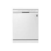 LG QuadWash™ Mašina za pranje sudova sa TrueSteam™ tehnologijom pare, set od 14 kompleta, ThinQ™  WiFi funkcija , front view, DF243FWS, thumbnail 1