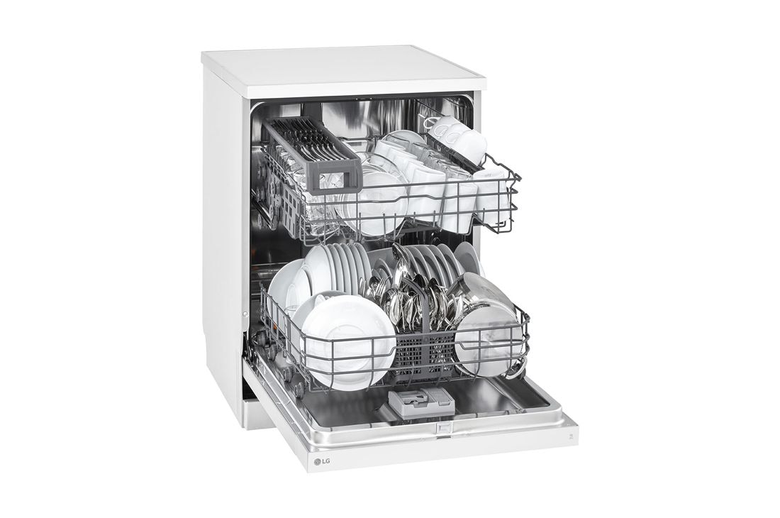 LG QuadWash™ Mašina za pranje sudova, set za 14 kompleta, Left Side2, DF142FW, thumbnail 6