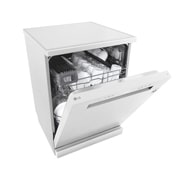 LG QuadWash™ Mašina za pranje sudova, set za 14 kompleta, Top Perspective Left Side, DF142FW, thumbnail 7