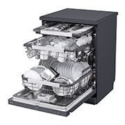 LG QuadWash™ Mašina za pranje sudova sa TrueSteam™ tehnologijom pare, vrata sa automatskim otvaranjem, set za 14 kompleta, ThinQ™ WiFi funkcija, Prikaz detalja fioke, DF587HMS, thumbnail 9