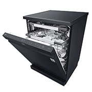 LG QuadWash™ Mašina za pranje sudova sa TrueSteam™ tehnologijom pare, vrata sa automatskim otvaranjem, set za 14 kompleta, ThinQ™ WiFi funkcija, Pogled sa desne strane, DF587HMS, thumbnail 10
