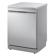 LG QuadWash™ Mašina za pranje sudova sa TrueSteam™ tehnologijom pare, vrata sa automatskim otvaranjem, set za 14 kompleta, ThinQ™ WiFi funkcija, Pogled sa desne strane, DF587HVS, thumbnail 11