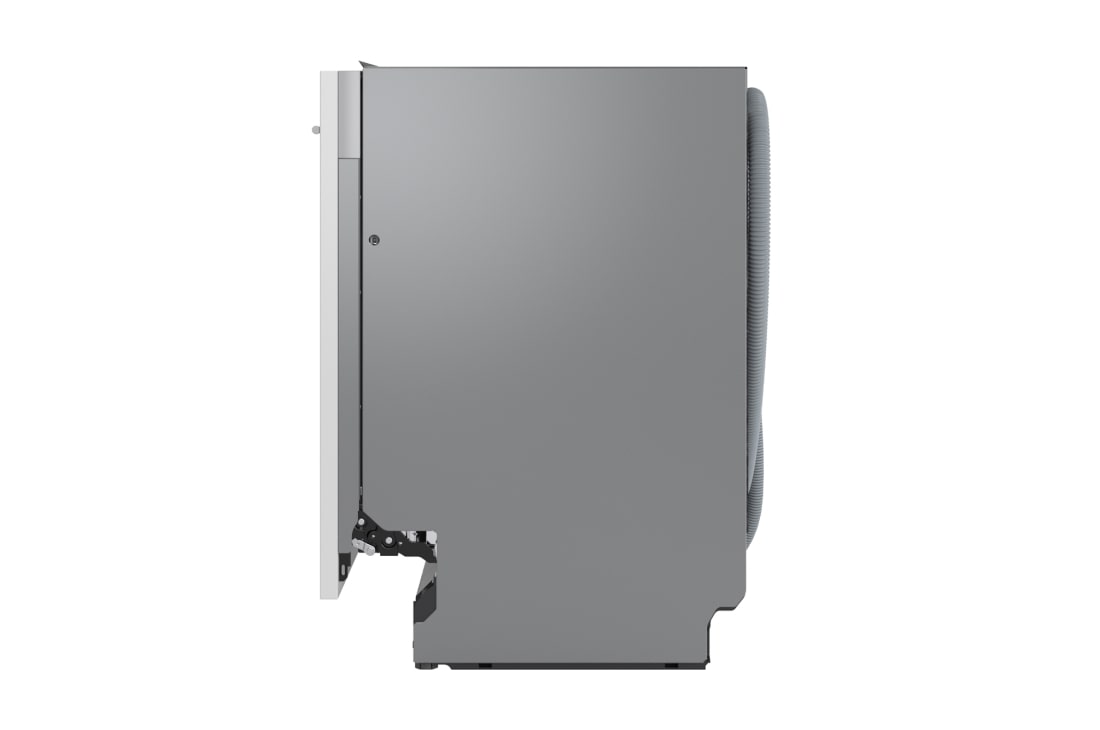 LG QuadWash™ Ugradne parna mašina za pranje sudova sa TrueSteam™ tehnologijom pare, vrata sa automatskim otvaranjem, set za 14 kompleta, ThinQ™  WiFi funkcija, side vieow, DB375TXS, thumbnail 15