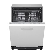 LG QuadWash™ Mašina za pranje sudova, Vrata sa automatskim otvaranjem, set za 14 kompleta, ThinQ™  WiFi funkcija, front open view, DB273TX, thumbnail 5