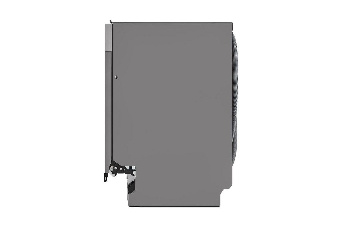 LG QuadWash™ Ugradne parna mašina za pranje sudova sa TrueSteam™ tehnologijom pare, vrata sa automatskim otvaranjem, set za 14 kompleta, ThinQ™  WiFi funkcija, Bočni pogled, DB597TXS, thumbnail 14