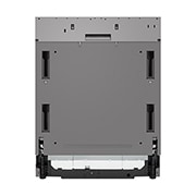 LG QuadWash™ Ugradne parna mašina za pranje sudova sa TrueSteam™ tehnologijom pare, vrata sa automatskim otvaranjem, set za 14 kompleta, ThinQ™  WiFi funkcija, Pogled spreda, DB597TXS, thumbnail 1