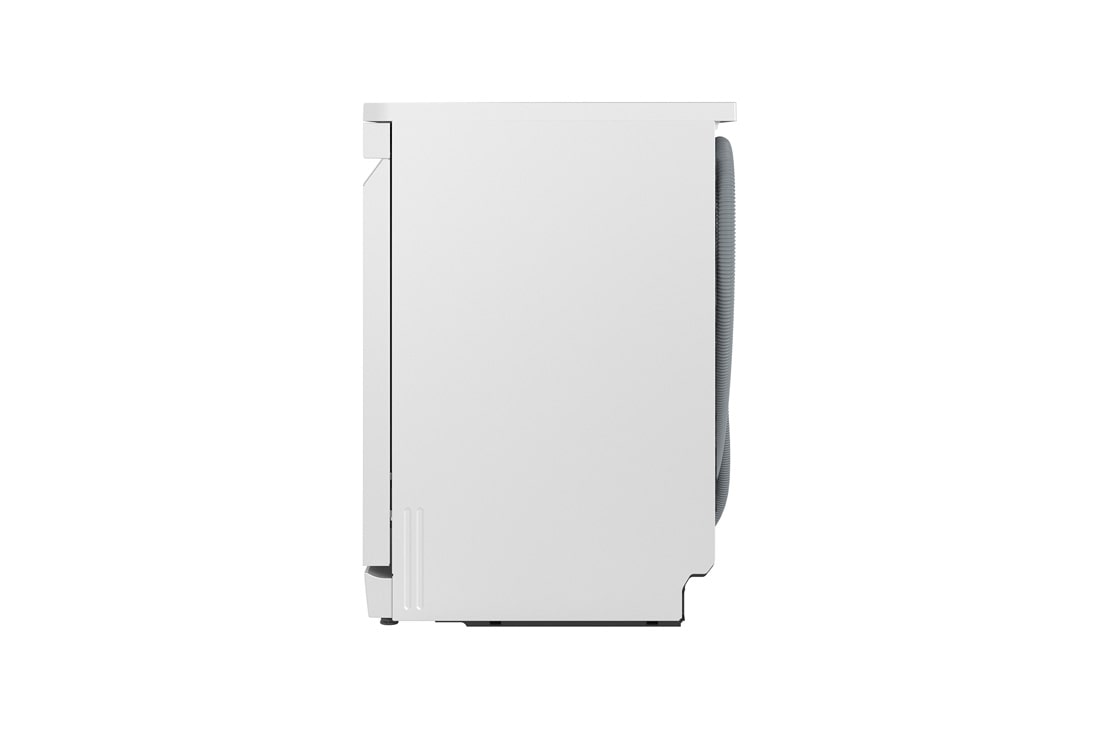 LG QuadWash™ Mašina za pranje sudova sa TrueSteam™ tehnologijom pare, vrata sa automatskim otvaranjem, set za 14 kompleta, ThinQ™ WiFi funkcija, side view, DF273FWS, thumbnail 15