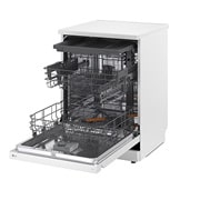 LG QuadWash™ Mašina za pranje sudova sa TrueSteam™ tehnologijom pare, vrata sa automatskim otvaranjem, set za 14 kompleta, ThinQ™ WiFi funkcija, rear view, DF273FWS, thumbnail 14