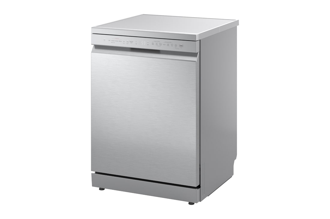 LG QuadWash™ Mašina za pranje sudova sa TrueSteam™ tehnologijom pare, vrata sa automatskim otvaranjem, set za 14 kompleta, ThinQ™ WiFi funkcija, right side open, DF273FVS, thumbnail 11