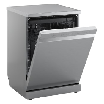 LG QuadWash™ Mašina za pranje sudova sa TrueSteam™ tehnologijom pare, vrata sa automatskim otvaranjem, set za 14 kompleta, ThinQ™ WiFi funkcija, left side open, DF273FVS, thumbnail 8