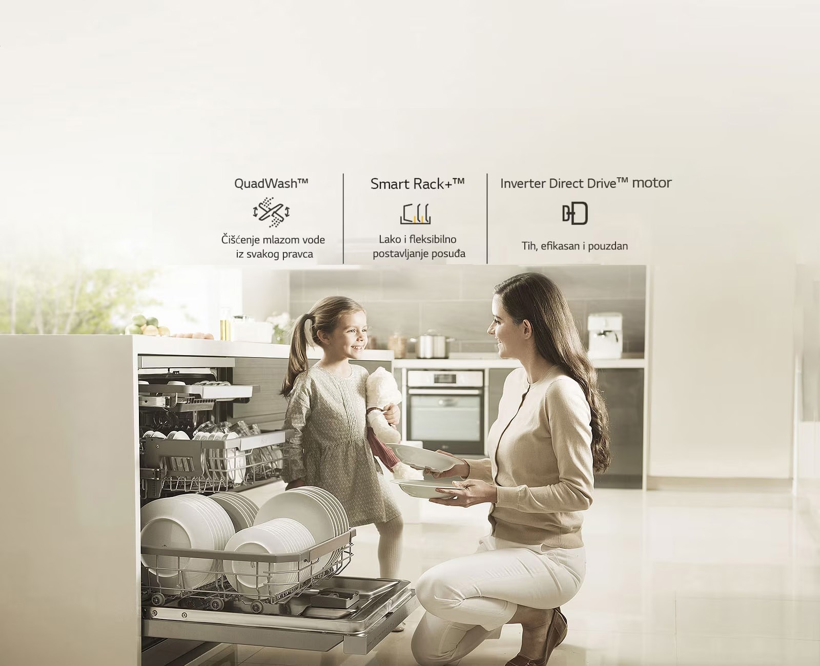 Razlozi da kupite LG mašinu za pranje posuđa