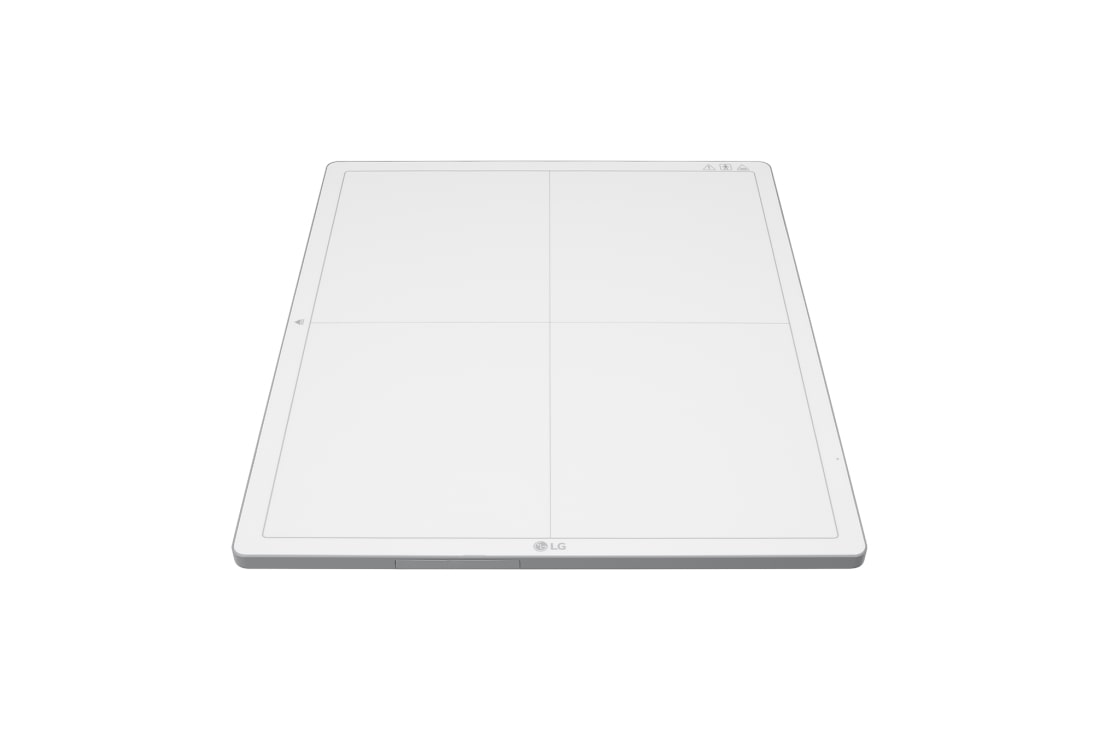LG Digitalni uređaj za detekciju rendgenskog okruženja (DXD), Prikaz LG digitalnog rendgenskog detektora 14HK701G-W odozgo u beloj boji, 14HK701G-WA, thumbnail 4